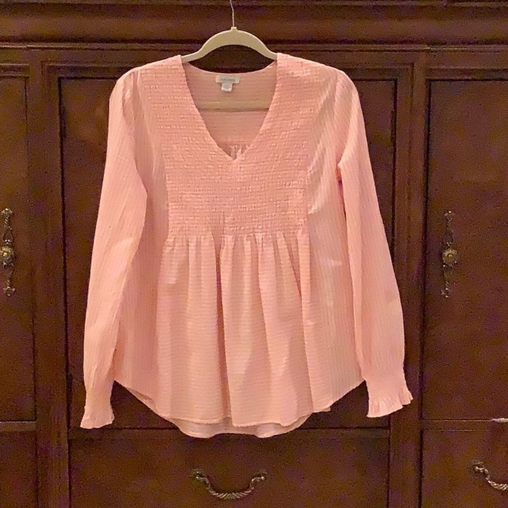 Sundance strip babydoll cut top